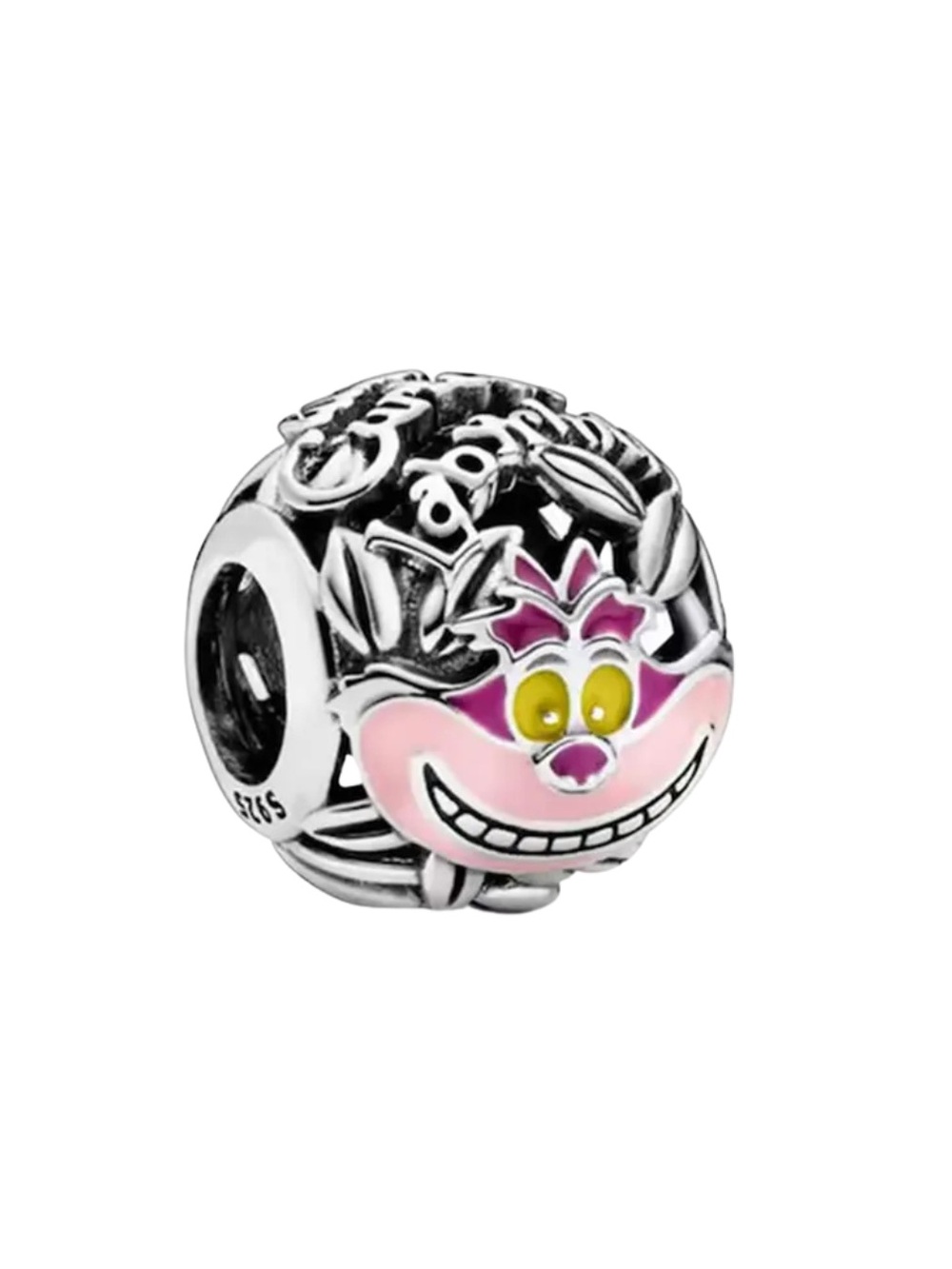 New Pandora Alice in Wonderland Cheshire Cat Charm